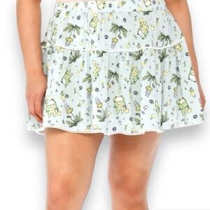 Studio Ghibli My Neighbor Totoro Floral Skort Hot Topic Size 3X